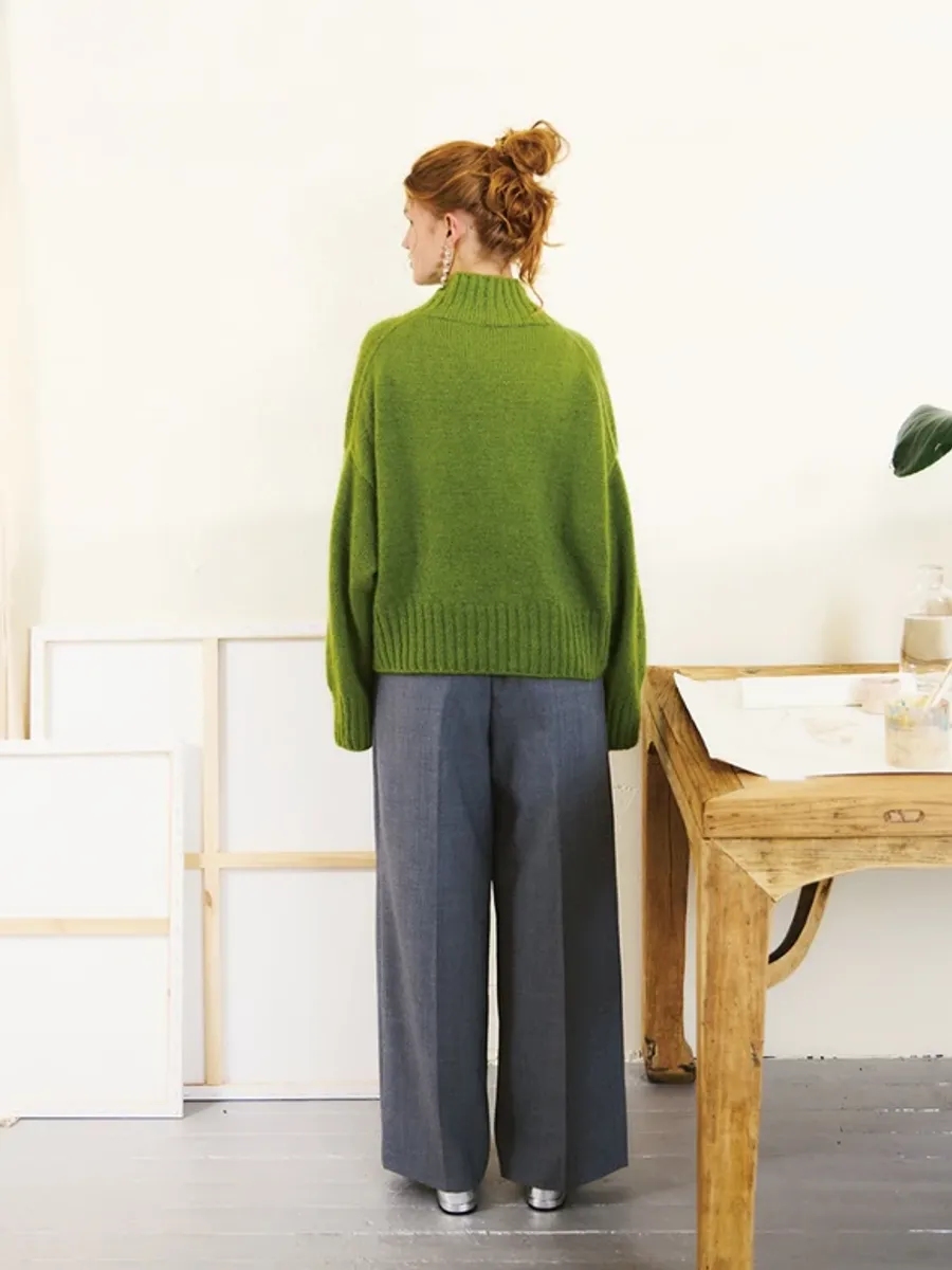 Enkeltoppskrift / 2502 DIY / Nr. 7b  Mindy sweater