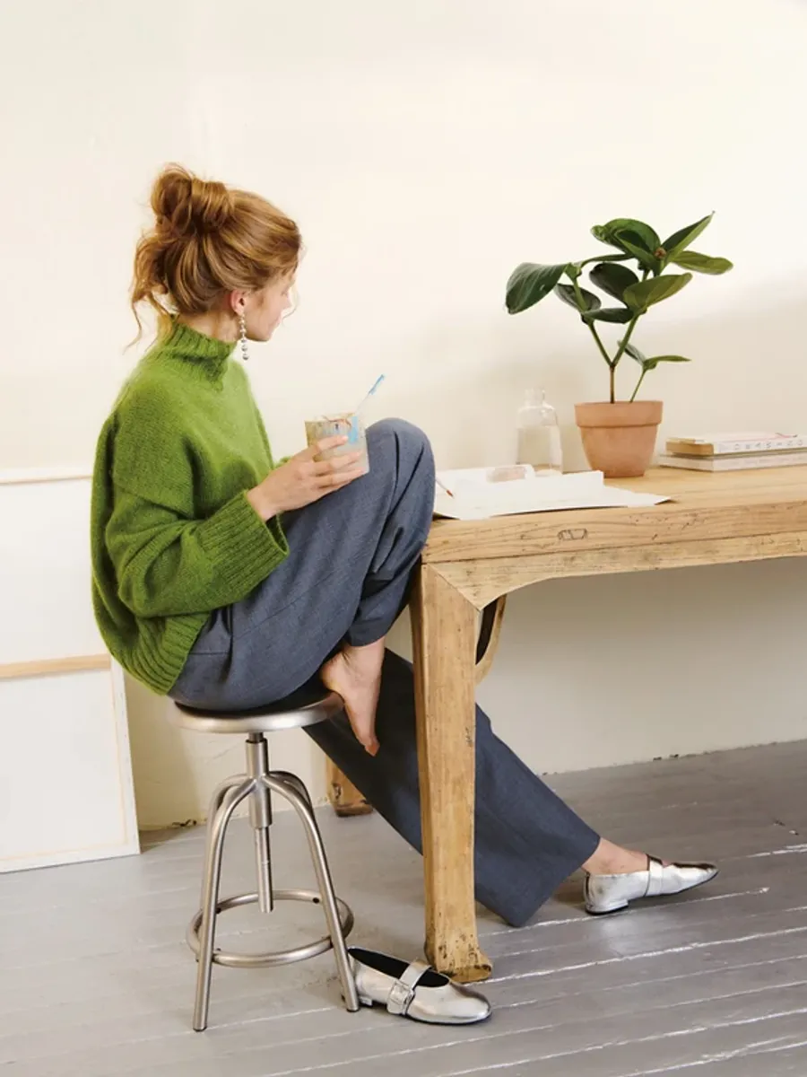 Enkeltoppskrift / 2502 DIY / Nr. 7b  Mindy sweater